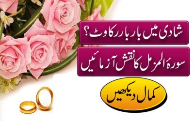 Surah Muzammil Ka Rohani Naqsh